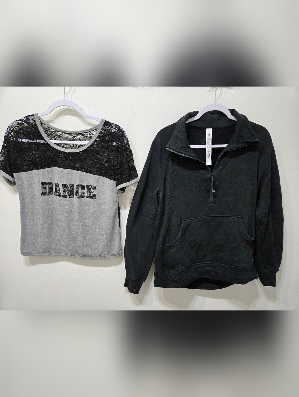 Lululemon Scuba Funnel-neck Sweatshirt And Dance Top